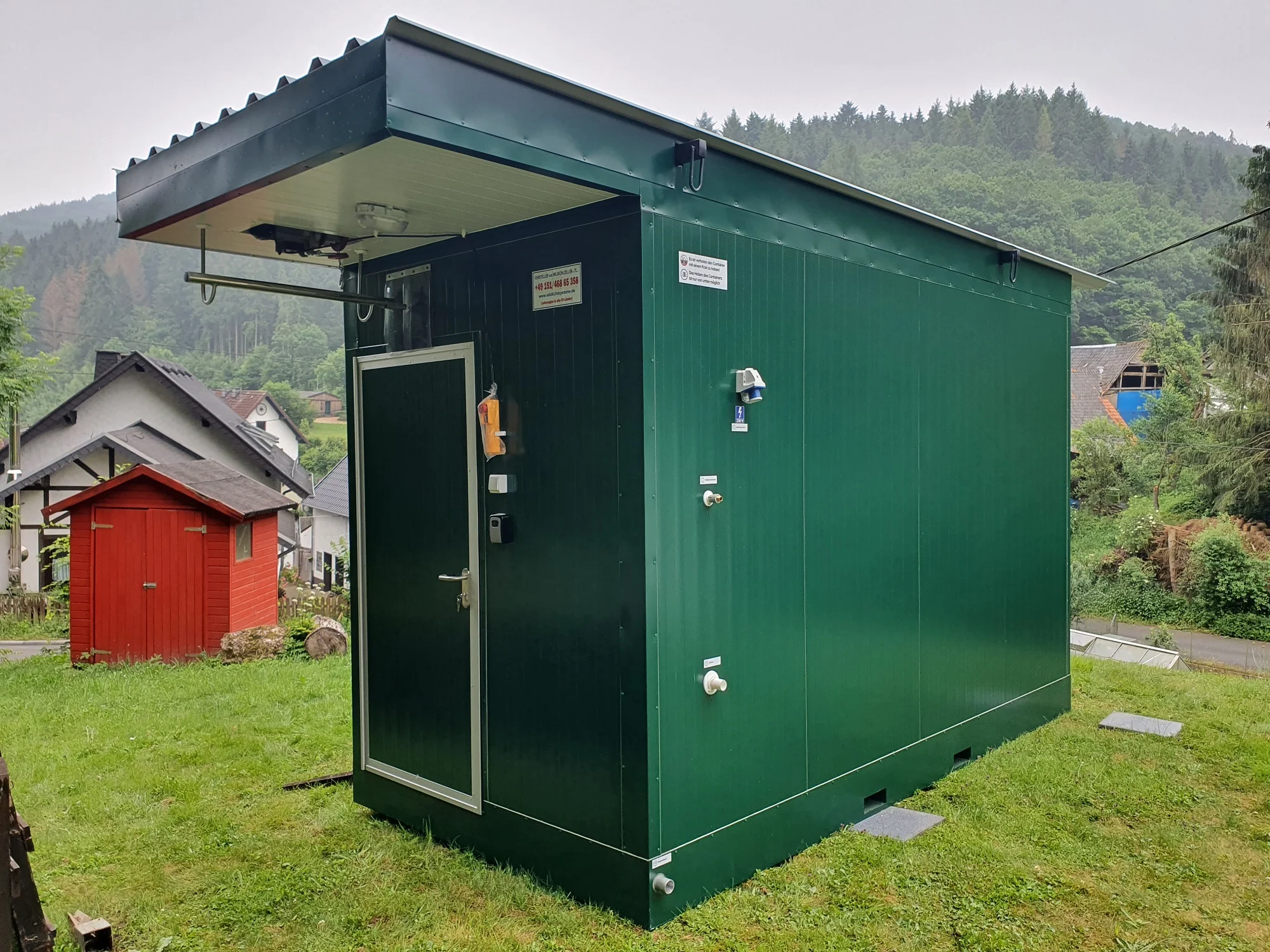 Chambre froide conteneur pour la chasse Daro 4×2 avec sas